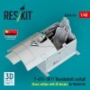 RESKIT RSU48-0547 P-47D-10/11 Thunderbolt cockpit (Basic edition with 3D decals) for MiniArt kit (3D Printed) (1/48)
